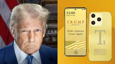  Donald Trump launches mobile phones; social media reacts