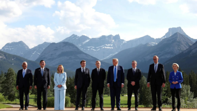 G7 leaders try to salvage their summit after Trump's early exit