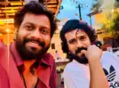 Pic: Ram Charan and Buchi Babu Sana clicked on the sets of 'Peddi'; Janhvi Kapoor reacts to director's post
