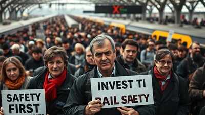 Greek rail drivers strike over safety concerns