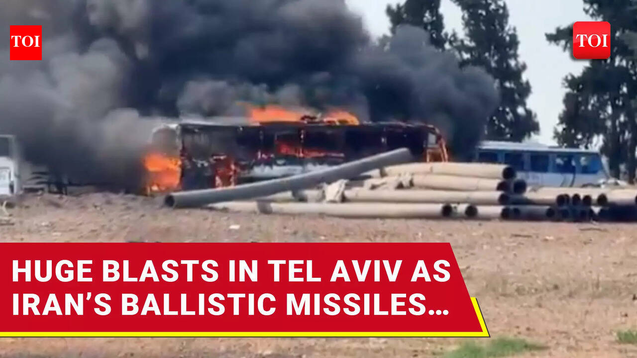 Israel In Shock After Iran's Revenge Missile Strike On Tel Aviv ...