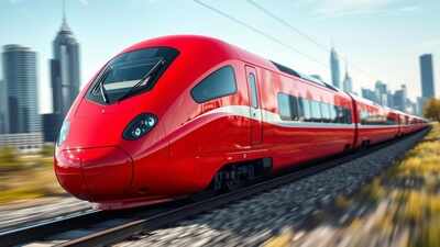 Siemens will deploy ETCS Level 2-based signalling and train control systems under the contract. (AI image) India’s first bullet train project gets a boost! Siemens consortium bags contract for ETCS Level 2 signalling; order valued at Rs 4,100 crore