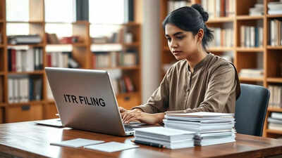 Tax Deducted at Source or TDS is the tax that is deducted before making a payment to the recipient. (AI image) ITR filing FY 2024-25: Do you need to file your income tax return if TDS has been deducted? Explained