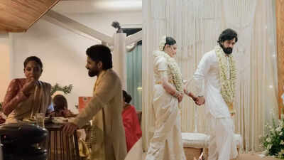 Akhil Akkineni and Zainab Ravdjee's wedding menu features Ghee Pongal, Gulab Jamuns; Sobhita Dhulipala's candid mealtime moment goes viral
