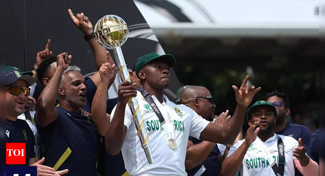 ‘I can give my blood for this team’: Kagiso Rabada after historic WTC title win | Cricket News – Times of India