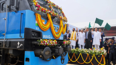 Infra push on track: Railways opens largest auto cargo terminal at Manesar, Vaishnaw announces new MEMU and Amrit Bharat rollouts