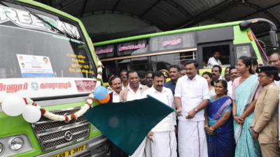 18 new minibus services flagged off in Tirupur