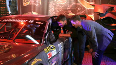 Upper Deck teams up with DC Studios and NASCAR’s 23XI Racing for Superman card series