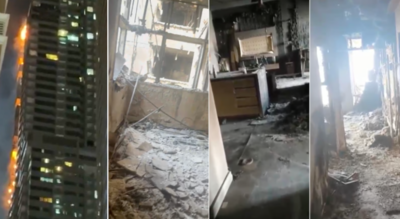 Dubai Marina fire: ‘Everything’s gone,’ residents in tears as they return to charred homes