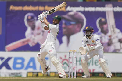  Record partnership puts Bangladesh in command in first Sri Lanka Test