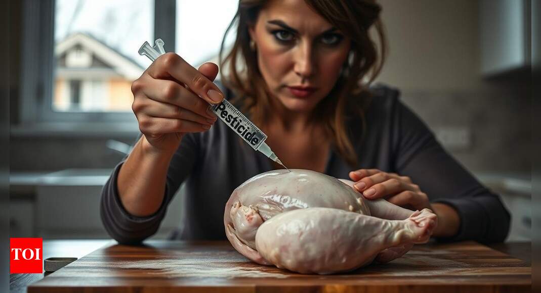 Month after marriage, wife laces chicken with pesticide, kills man