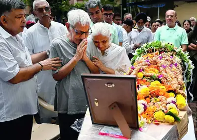 Family, friends bid farewell to Captain Sabharwal