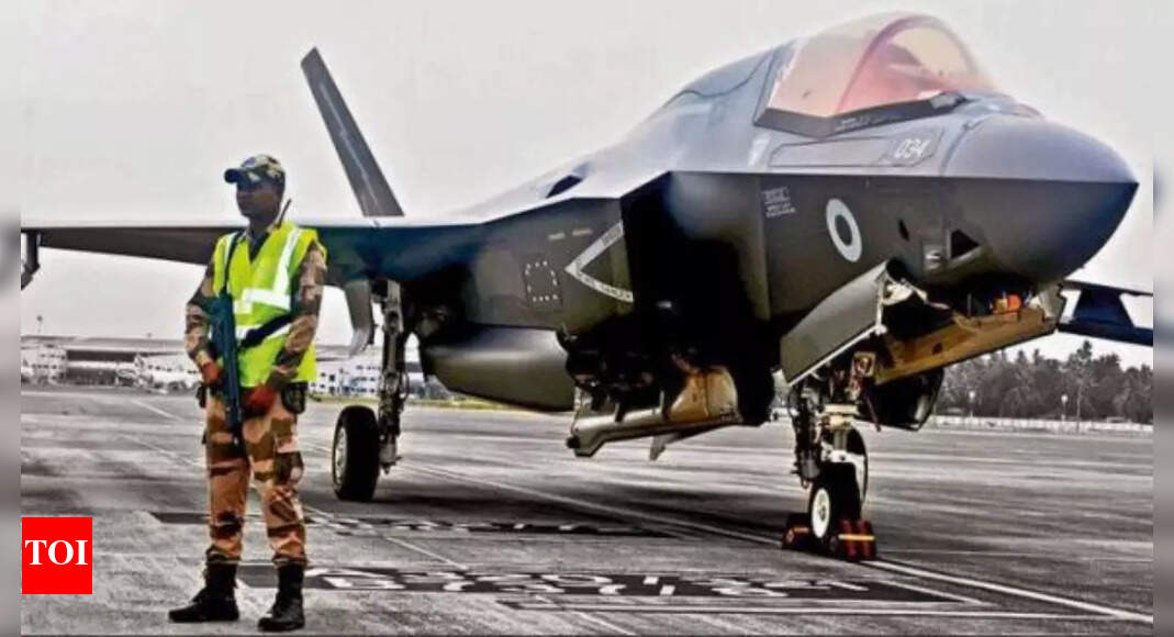 British Navy's F-35 still stuck in Kerala, CISF posts man to guard it