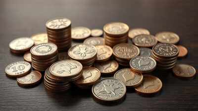Danny generated AI image Coins losing sheen as UPI shines