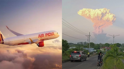 Air India flight to Bali disrupted midway: Flight returns to Delhi safely; air route affected due to volcanic activity
