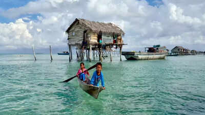 Know about the life of Bajau tribe; sea nomads living almost entirely on water