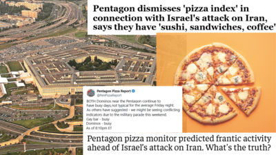  Is pizza the Pentagon’s secret political barometer?