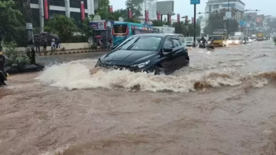 Locals demand scientific retaining wall after repeated floods in Karnataka's Jeppinamogaru; incomplete drain work, poor desilting blamed