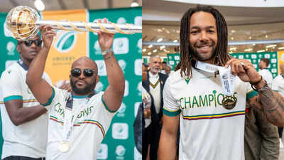  Thousands welcome WTC-winning Proteas in Johannesburg - Watch
