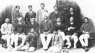  When was the first time ‘Indian’ cricket team crossed the Atlantic?