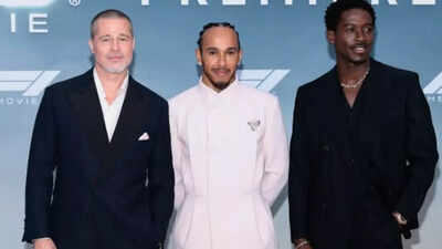  Lewis Hamilton signs off on Brad Pitt, Damson Idris' driving