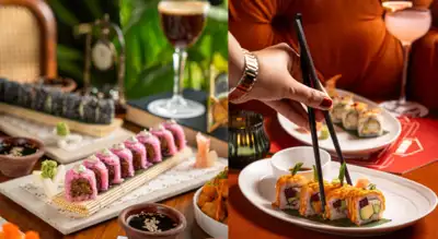 Veg Rolls Rule on World Sushi Day in Mumbai