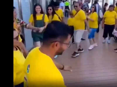 Watch the viral video of Indian tourists dancing at Dubai’s Burj Khalifa