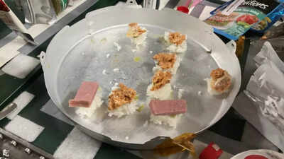 Netizens react as NASA astronauts share photos of 'space sushi'