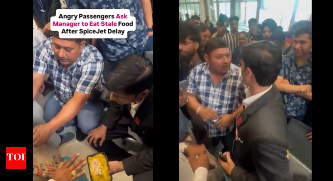 'Rice worth Rs 2': After delayed flight, passengers confront SpiceJet staff at Pune airport; insist manager eats same food 