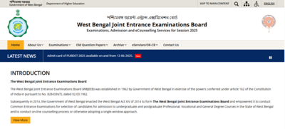 WBJEE result 2025: Where and how to check your rank card online – Times of India