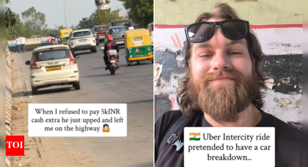 'All rides cancelled on me': Uber driver demands extra cash from Swedish tourist; leaves him on highway