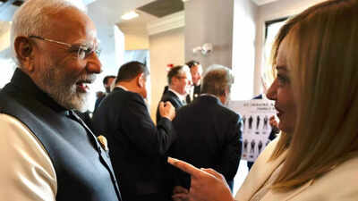  Italian PM Meloni tells PM Modi in Canada