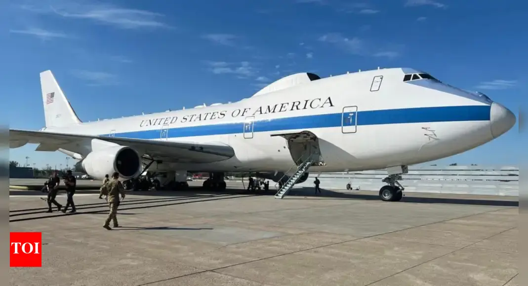 US 'doomsday plane' flies to Washington; what it means