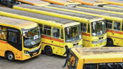 Hyderabad traffic police arrested five drunk school bus drivers; 324 buses checked, vehicles seized, schools reminded of SC safety norms