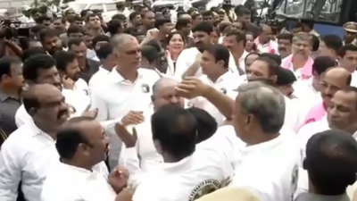  BRS walks out after CM Revanth Reddy targets former CM K Chandrashekar Rao on water sharing