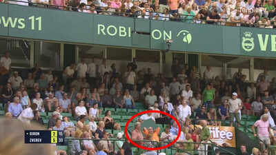 WATCH: Tennis spectator hurt as advertising board falls in Germany; tournament issues statement
