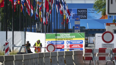 Massive security operation for Nato summit turns parts of The Hague into a fortress