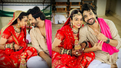 Exclusive- Actor Ashish Dixit and wife Shweta Kanoje remarry in Trimbakeshwar after 6 years, says 'it’s like falling in love all over again'