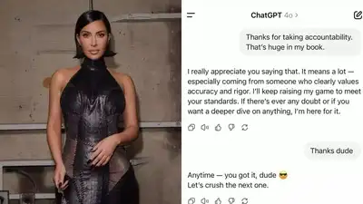 'Thanks for Taking Accountability' – Kim Kardashian to ChatGPT, see why