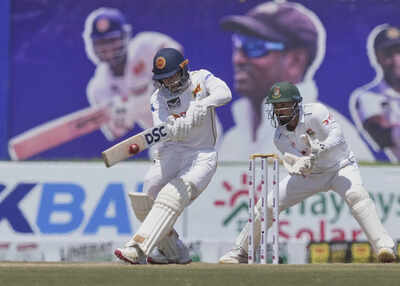  Pathum Nissanka’s gritty 187 helps Sri Lanka counter Bangladesh’s 495 on Day 3