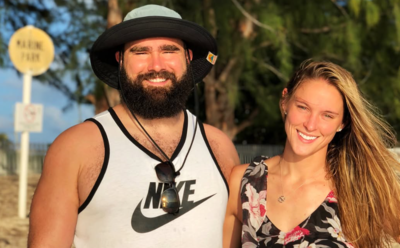  Kylie Kelce forewarns fans to not post any drool comments on naked Jason Kelce tattoo