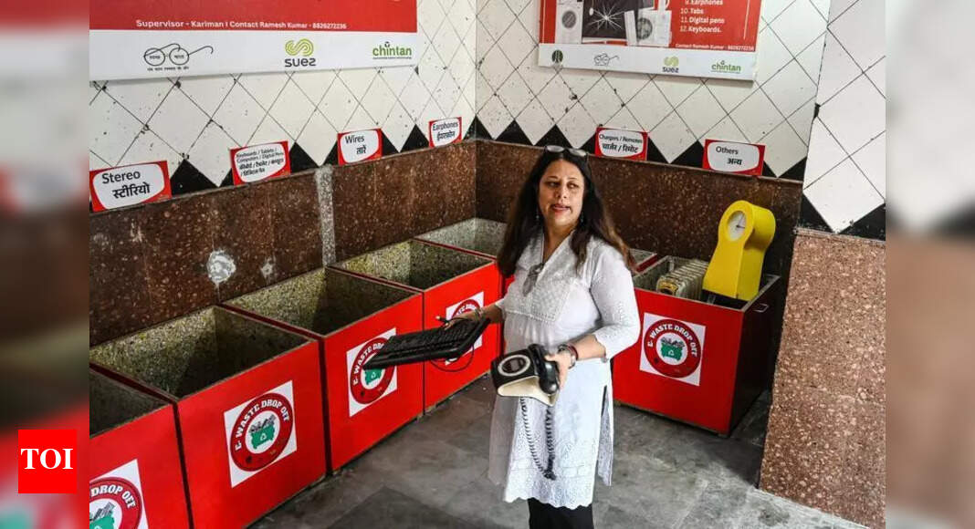 ‘Trash talk’ gets smarter: Solar-powered centre to collect e-waste at ...