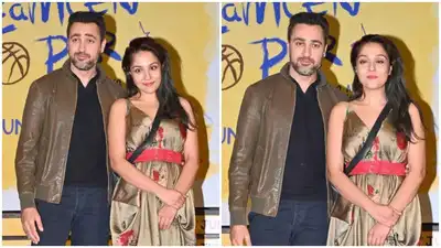 Imran Khan and Lekha Washington make stylish appearance at 'Sitaare Zameen Par' screening