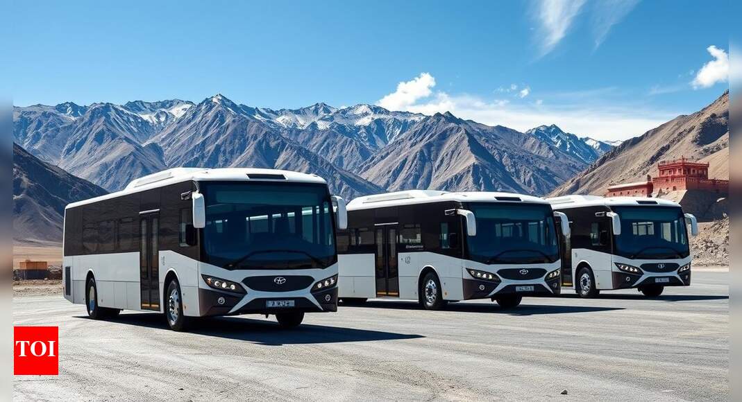 India's First Hydrogen-Powered Buses Launched in Ladakh: A Milestone for Sustainable Mobility