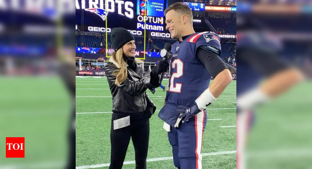 Tom Brady’s muscles spark buzz, Erin Andrews responds with one-word roar
