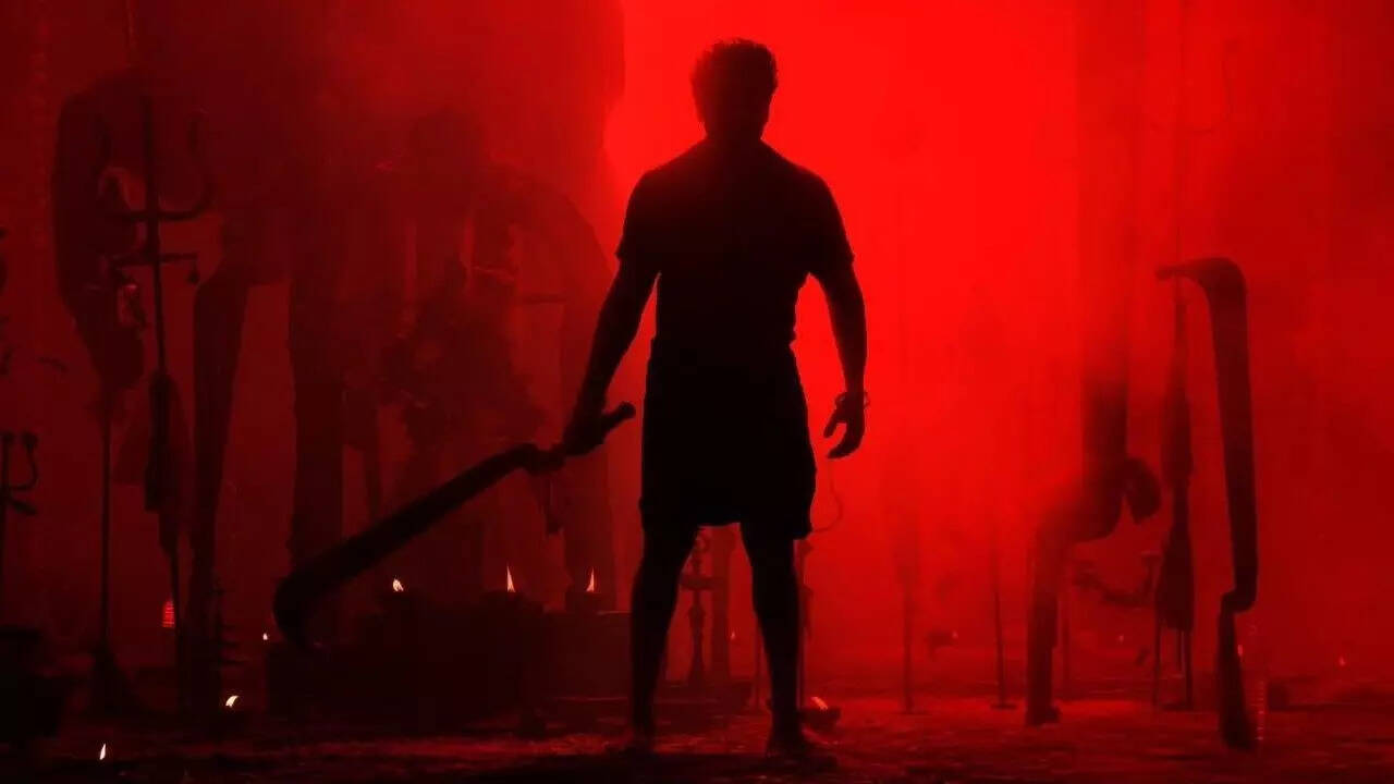 Suriya 45' now titled 'Karuppu'; Intense first poster unveiled on RJ  Balaji's birthday | Tamil Movie News - Times of India