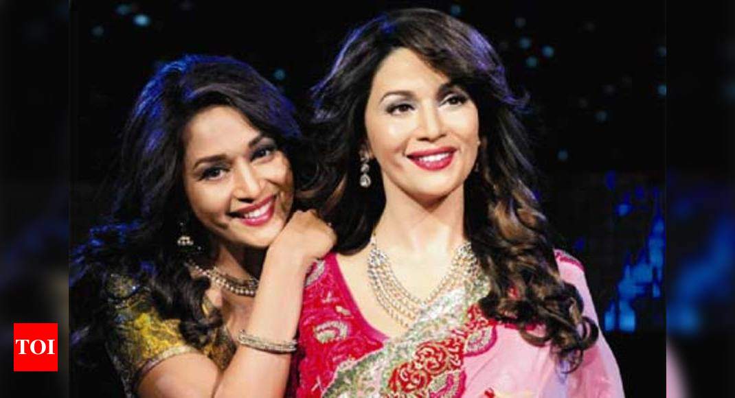 The statue bears a very close resemblance to me: Madhuri | Hindi Movie News  - Times of India