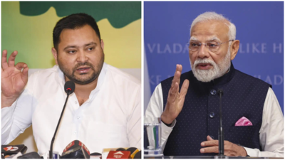  Tejashwi targets PM Modi ahead of Bihar visit; dares him to revisit his own past speeches