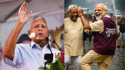  Lalu Yadav shares AI video attacking PM Modi, CM Nitish; watch