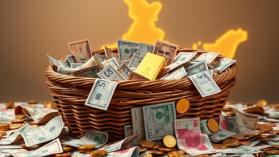 AI image means for representation only Forex boost: India’s reserves climb by $2.29 billion to $698.95 billion; led by gains in foreign currency assets and gold